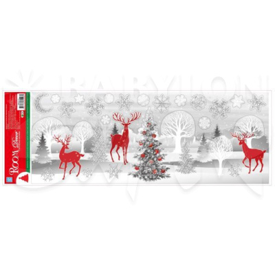 Наклейки Новогодняя ночь  WDX0417A