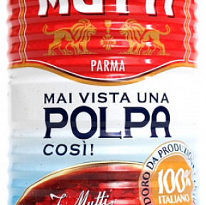 Томаты резаные кубиками в томатном соке Мутти 400г 