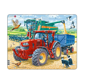 Игрушка Пазл Сельскохозяйственная техника PG9