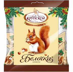 Конфеты Белочка Лакомка 200г  КФ Крупской 