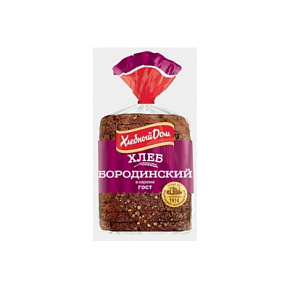 Хлеб Бородинский нарезка  Хлебный дом 400г
