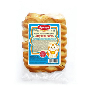 Пирог Бабушкин с творожной начинкой 160г Арнаут