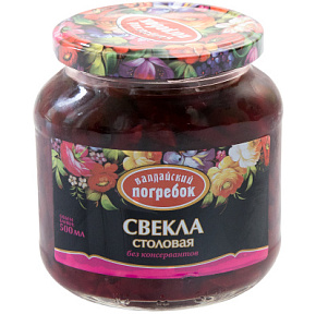 Свекла маринованная (соломка) Валдайский погребок 500мл  