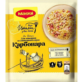 На второе Maggi д/макарон карбонара 30г На второе Maggi д/макарон карбонара 30г