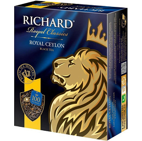 Чай Richard Royal Ceylon черный 100*2г 