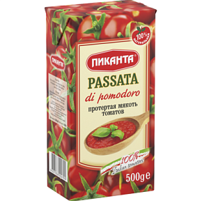 Протертая мякоть томатов Passata di pomodoro 340г Пиканта