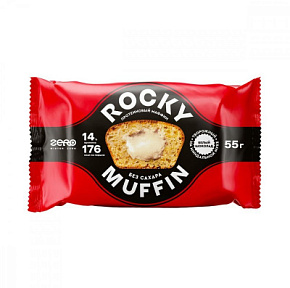 Шоу-бокс Маффин Творожный с начинкой Белый шоколад 55г