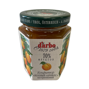 Конфитюр Д"Арбо Абрикос розовый 200г 