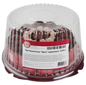 Торт Прага 0,86кг порционный Метрополь 