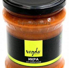 Икра из кабачков обжаренных Vegda Product 480г 