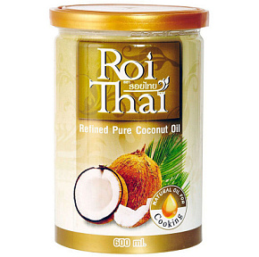 Масло кокосовое рафин. 100% 600мл Roi Thai