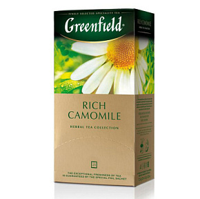 Чай Greenfield Рич Камомиль (ромашка) 25*1,5г