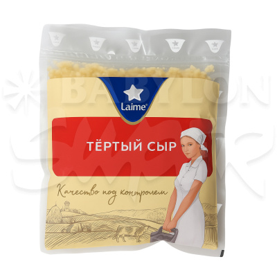 Сыр полутвердый тертый LAIME 45% 150г 
