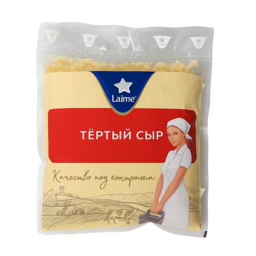 Сыр полутвердый тертый LAIME 45% 150г 