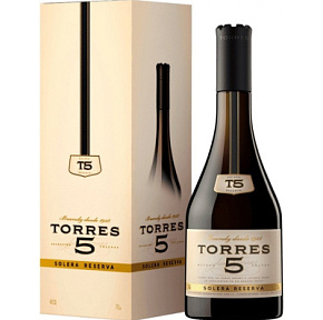 Бренди Торрес Солера Ресерва 5лет 38% 0.7л п/уп 