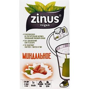 Напиток ALMOND-Миндальное 1,8% 1л ZINUS