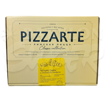 Пицца Римская 4 сыра с ароматом трюфеля 380г Pizzarte 