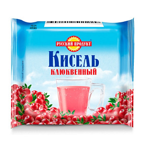 Кисель Клюквенный 190г брикет Русский Продукт