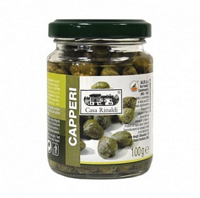 Каперсы винном уксусе 100г   Casa Rinaldi