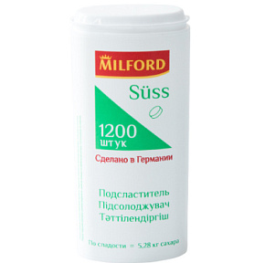 Заменитель сахара Милфорд на цикламате 1200 таб