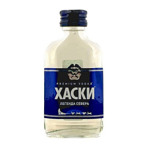 Водка Хаски 40% 0,1л