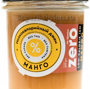 Джем низкокалорийный Mr.DjemiusZERO Манго 270г