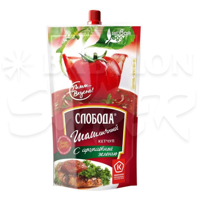 Кетчуп Слобода шашлычный 320г высшей категории
