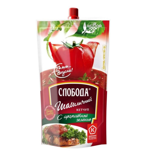 Кетчуп Слобода шашлычный 320г высшей категории