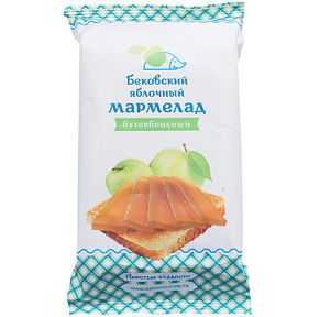 Мармелад бутербродный Бековский Яблочный 270г 