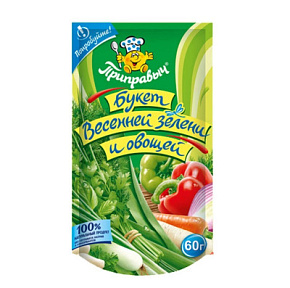 Приправа Букет весенней зелени и овощей 60г Приправыч 