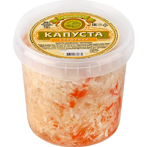 Капуста квашеная 900г Разносол