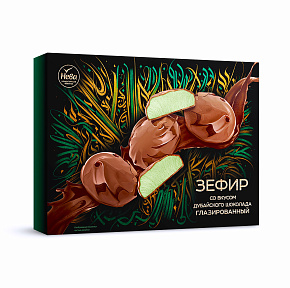 Зефир Дубайский шоколад глазированный 185г Нева