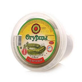 Огурцы соленые кг РАЗНОСОЛ 