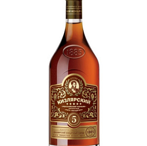 Коньяк Российский Пять звездочек 40% 0,5л