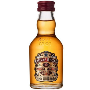 Виски Чивас Ригал 12 лет 40% 0,05л