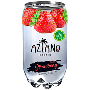 Напиток газированный  Малина Азиано 350мл