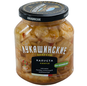 Капуста "Лукашинская" КИМЧИ по-корейски 340г