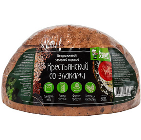 Хлеб Крестьянский со злаками 300г 