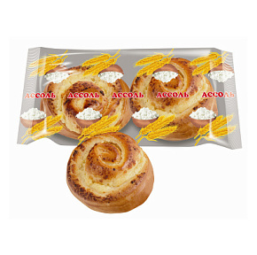 Булочка Ассоль 50г*2 Каравай