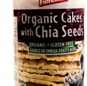 Хлебцы кукурузные с сем.чиа Био без глютена 120г Fiorentini 