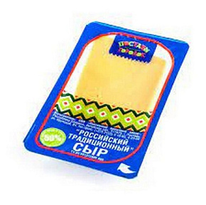 Сыр Российский 150г Поставы слайсы