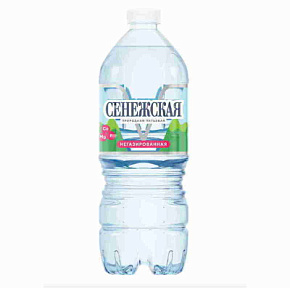Мин.вода Сенежская 1л н/газ 