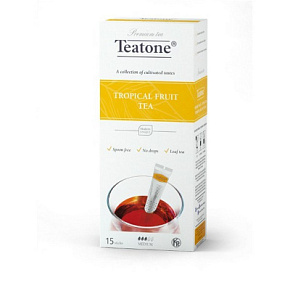 Чай Teatone Аромат тропич.фруктов 15шт*1,8г 