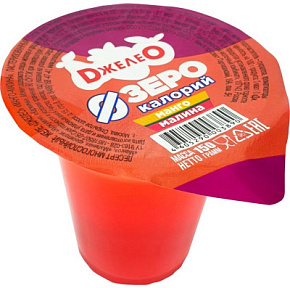 Десерт многослойный Джелео ЗЕРО Манго-Малина 150г