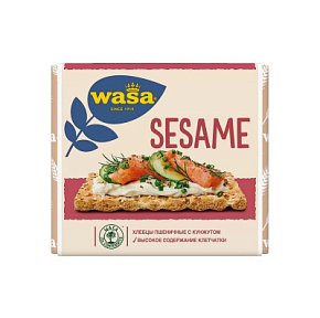 Хлебцы пшеничные Кунжут с кунжутом 200г Wasa 