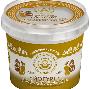 Йогурт Груша-Карамель 2,5% 315г ФК 