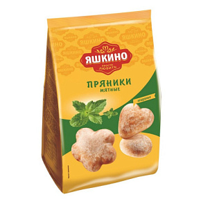 Пряники Яшкино мятные 350г 
