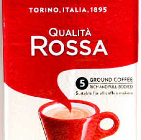 Кофе Лавацца Росса молотый 250г пак.