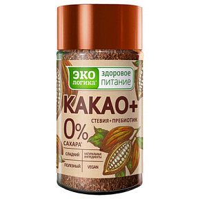 Какао-напиток КАКАО ПЛЮС 125г ст/б Экологика