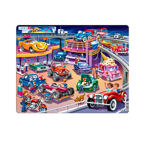 Игрушка Пазл Машины US19 